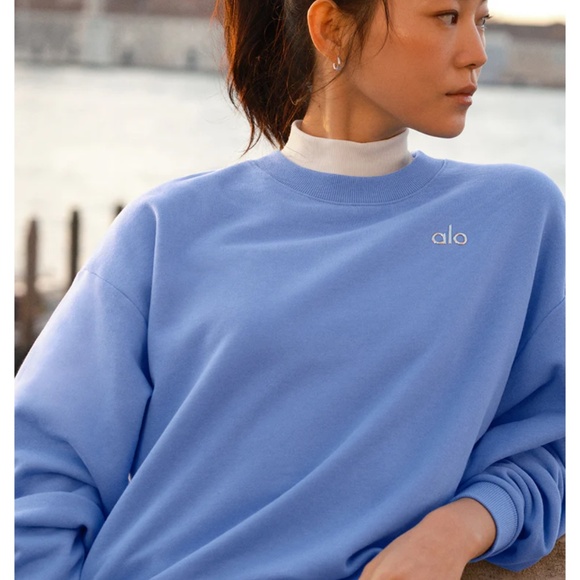 Alo Yoga Accolade Crew Neck pullover - Picture 1 of 4
